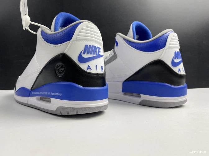 3 CT8532-040 Retro Air Blue Jordan White 1001